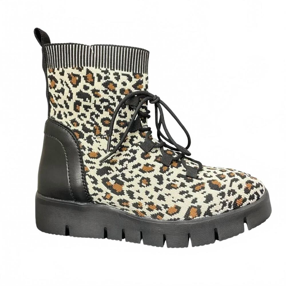 NEW BERNIE MEV women's fx venus boot in nude leopard